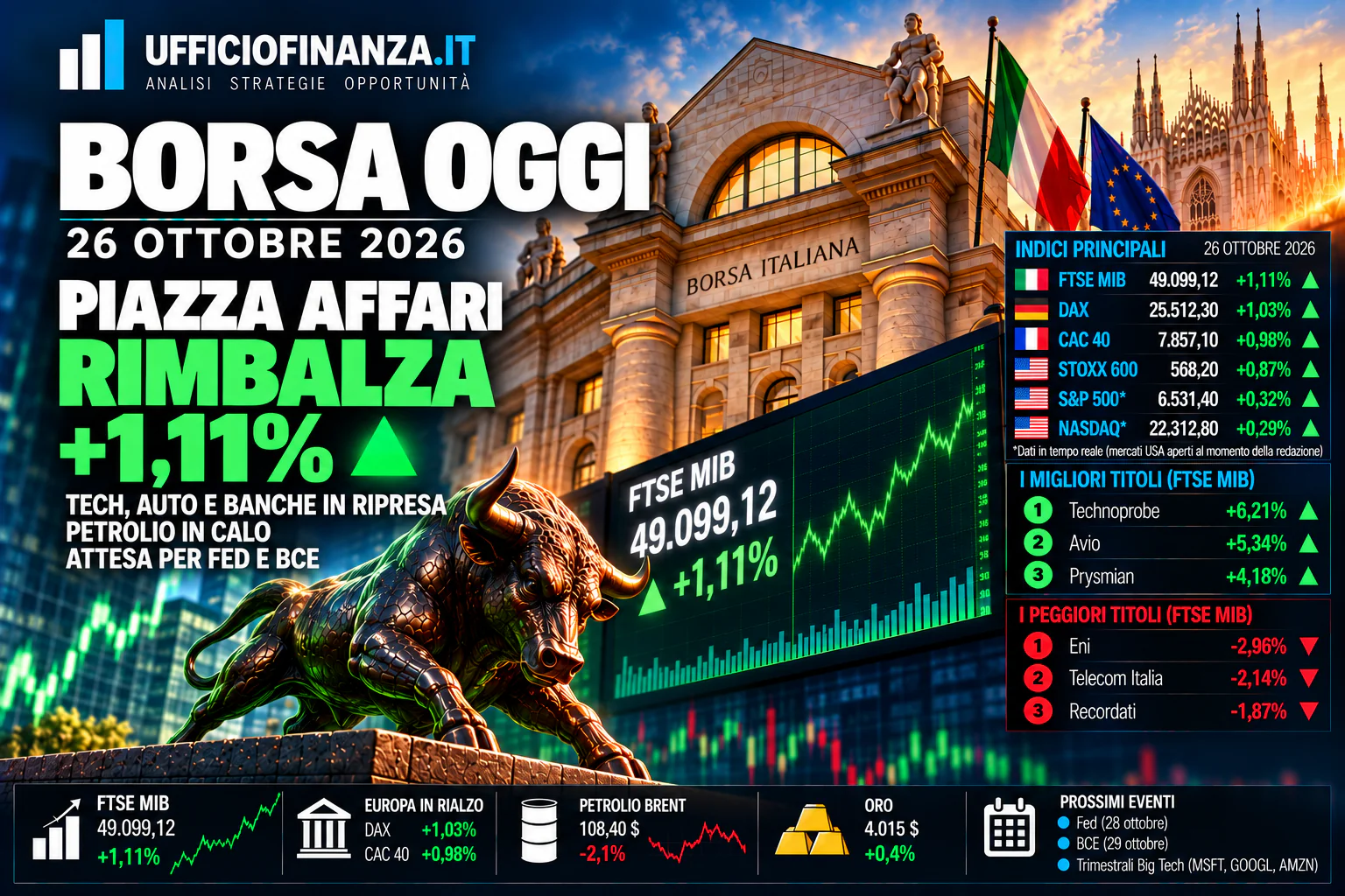 Borsa 26.10.2026