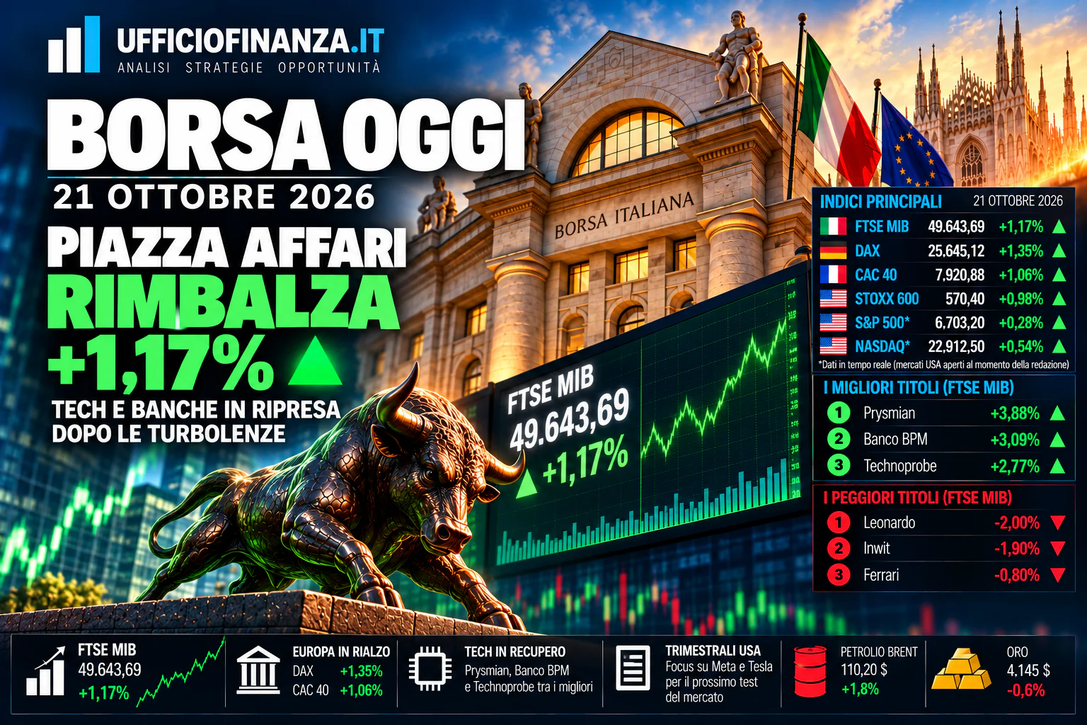 Borsa 21.10.2026