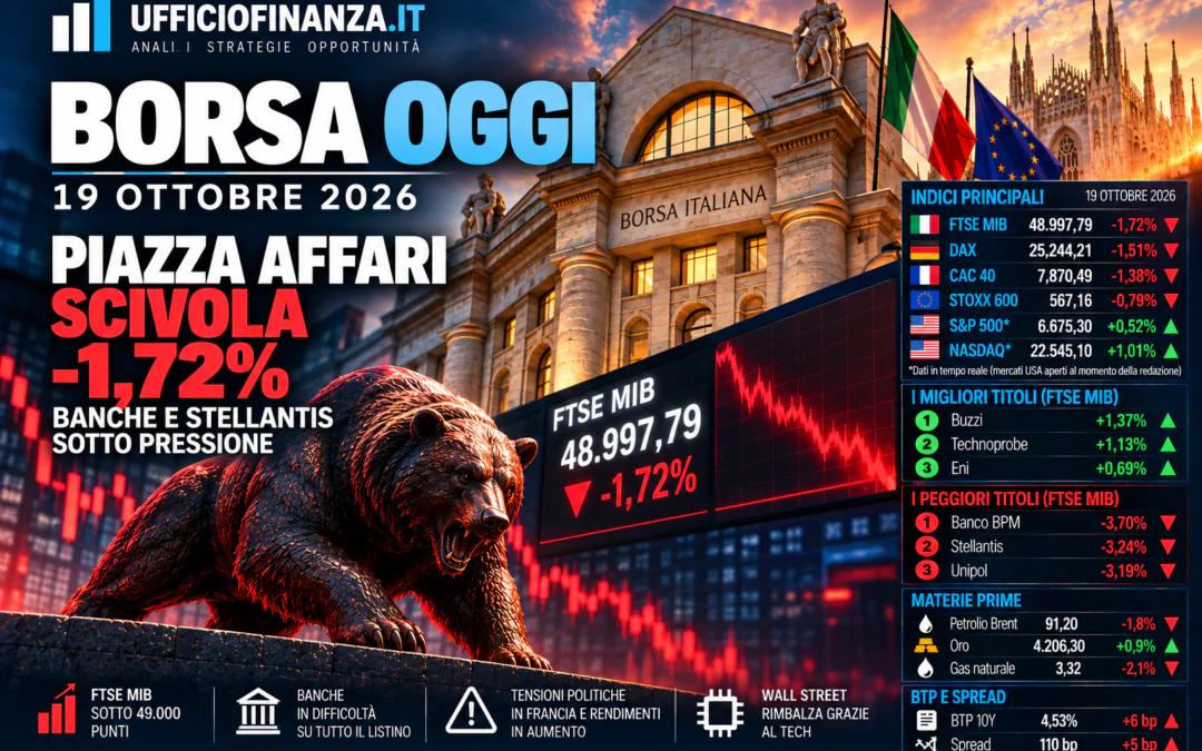 Borsa 19.10.2026