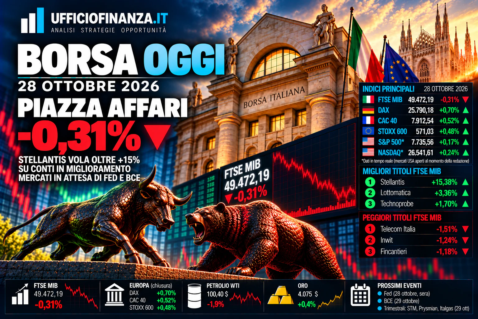 Borsa 28.10.2026